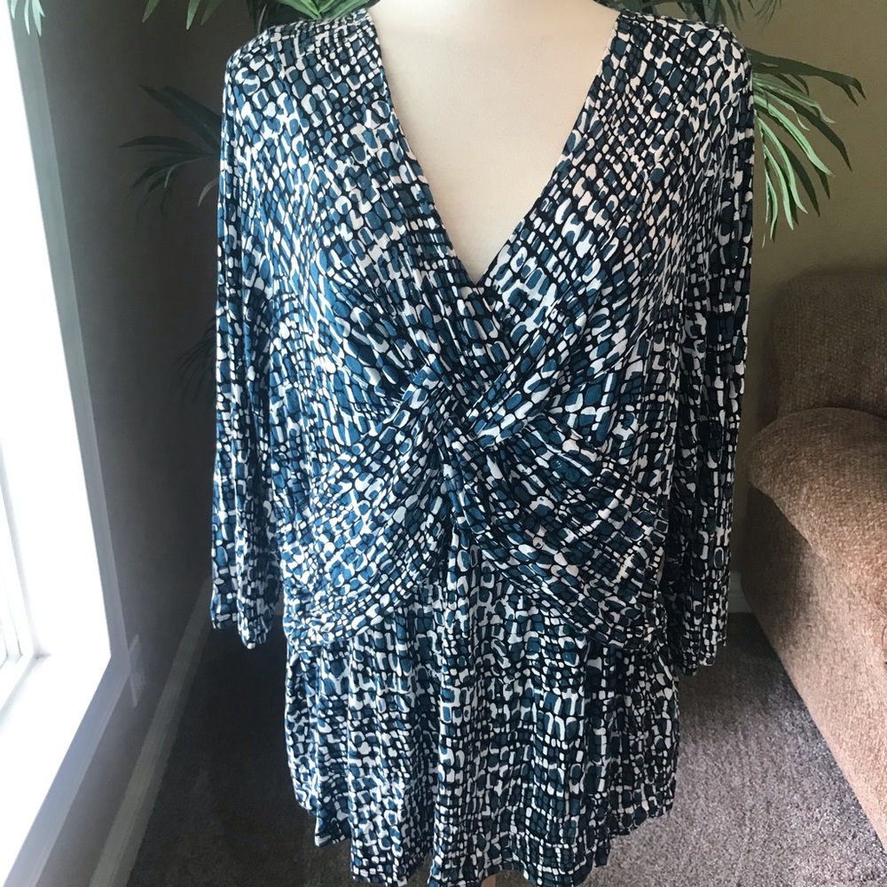 Avenue plus size stretch top